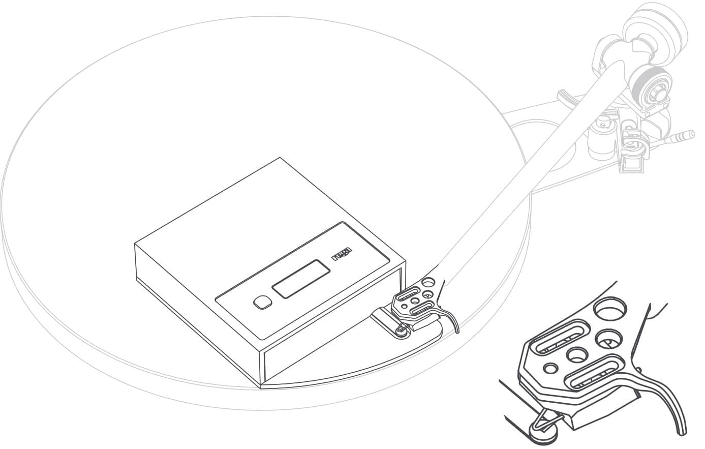 Rega Atlas MK2 Tonarmwaage