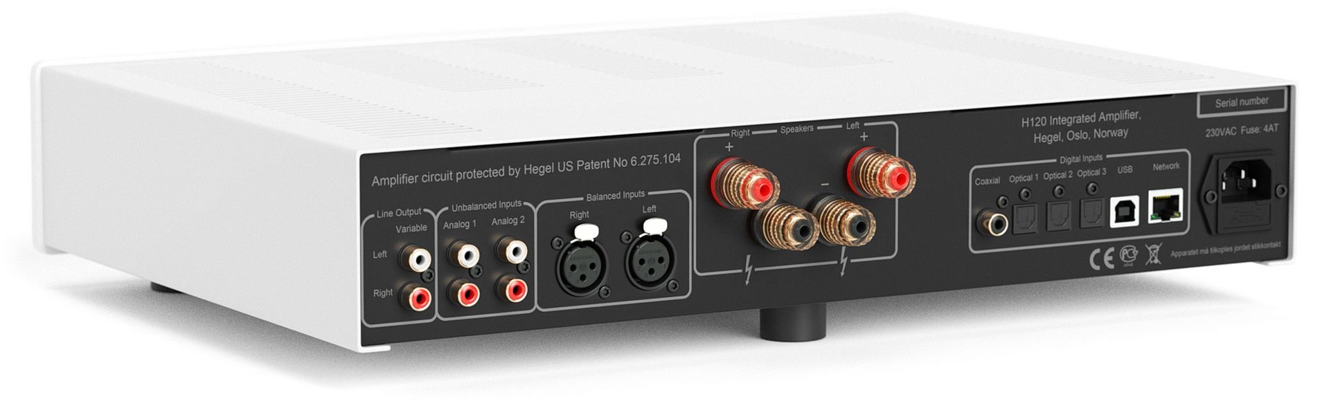 Hegel H120 Streaming Vollverstärker - Aussteller