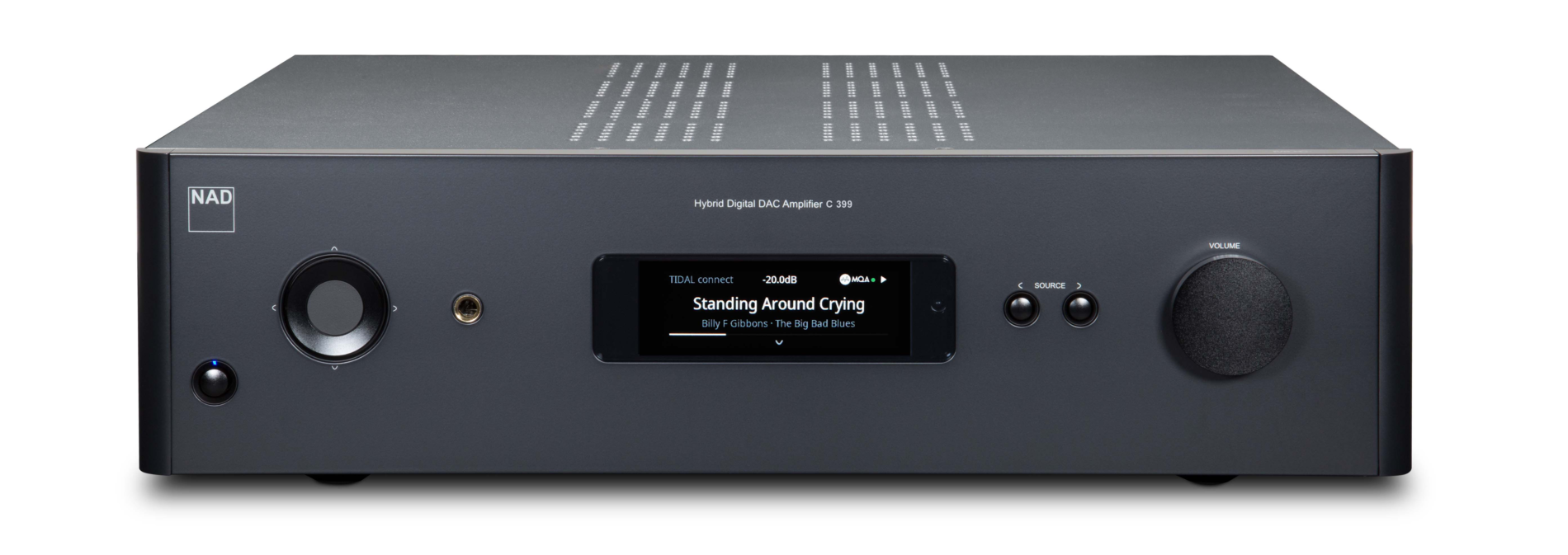 NAD C 399 Verstärker mit optionalem BluOS Streaming