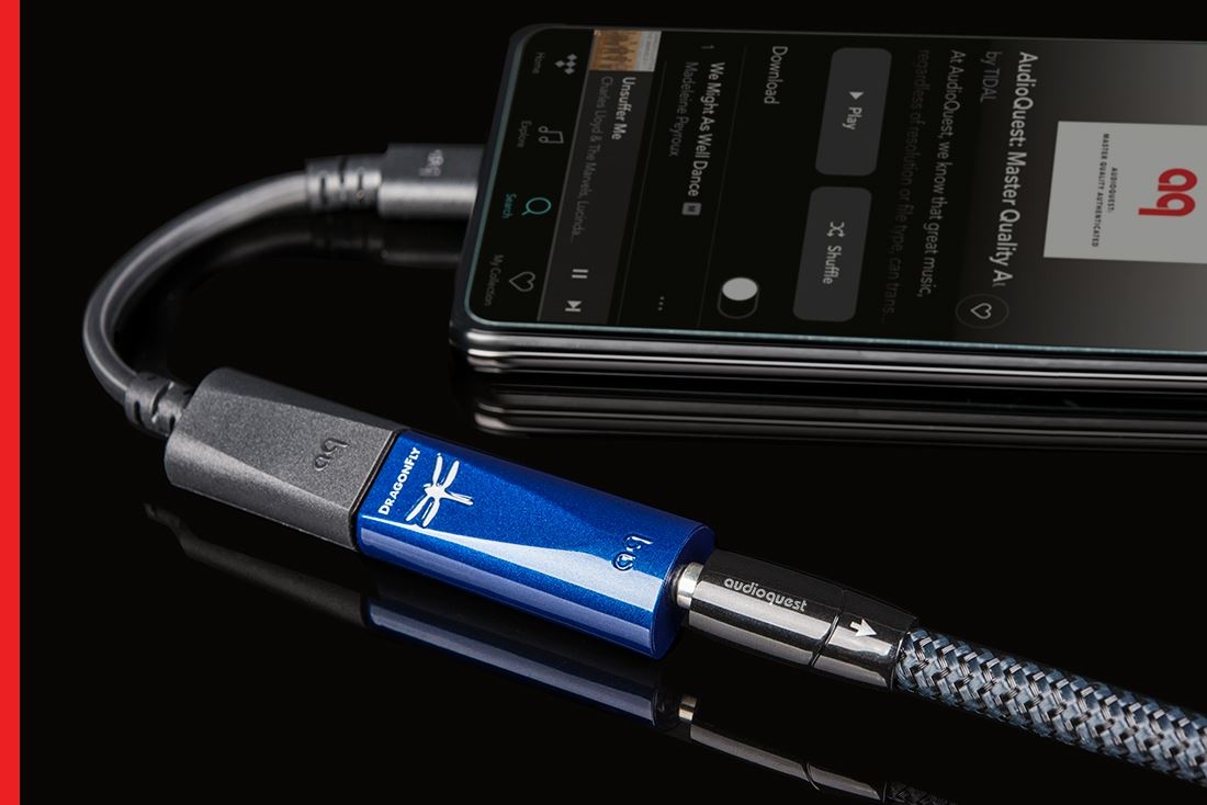 AudioQuest DragonFly Cobalt Portabler Kopfhörer-Verstärker/DAC