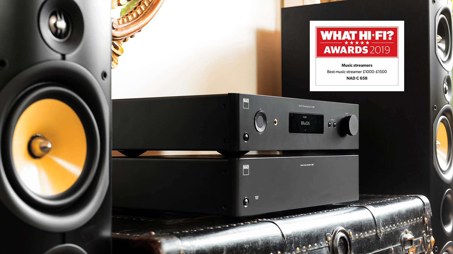 NAD C 658 What HiFi Award
