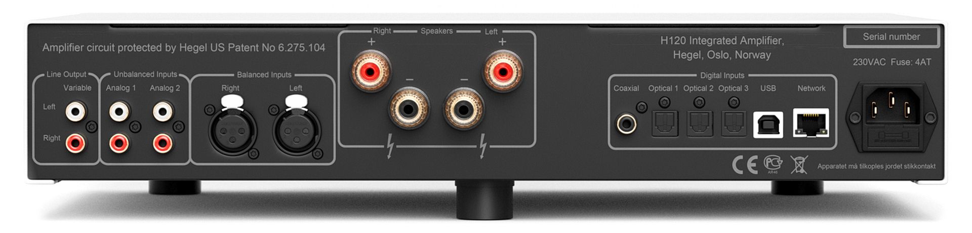 Hegel H120 Streaming Vollverstärker - Aussteller