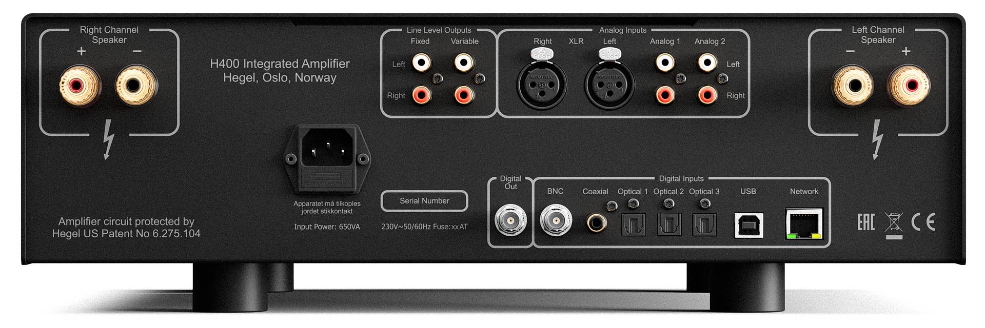 Hegel H400 Streaming Verstärker