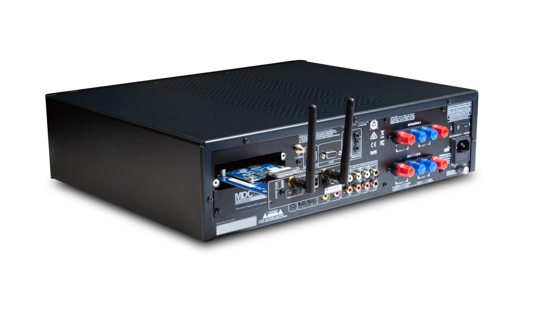 NAD C 399 Verstärker mit optionalem BluOS Streaming