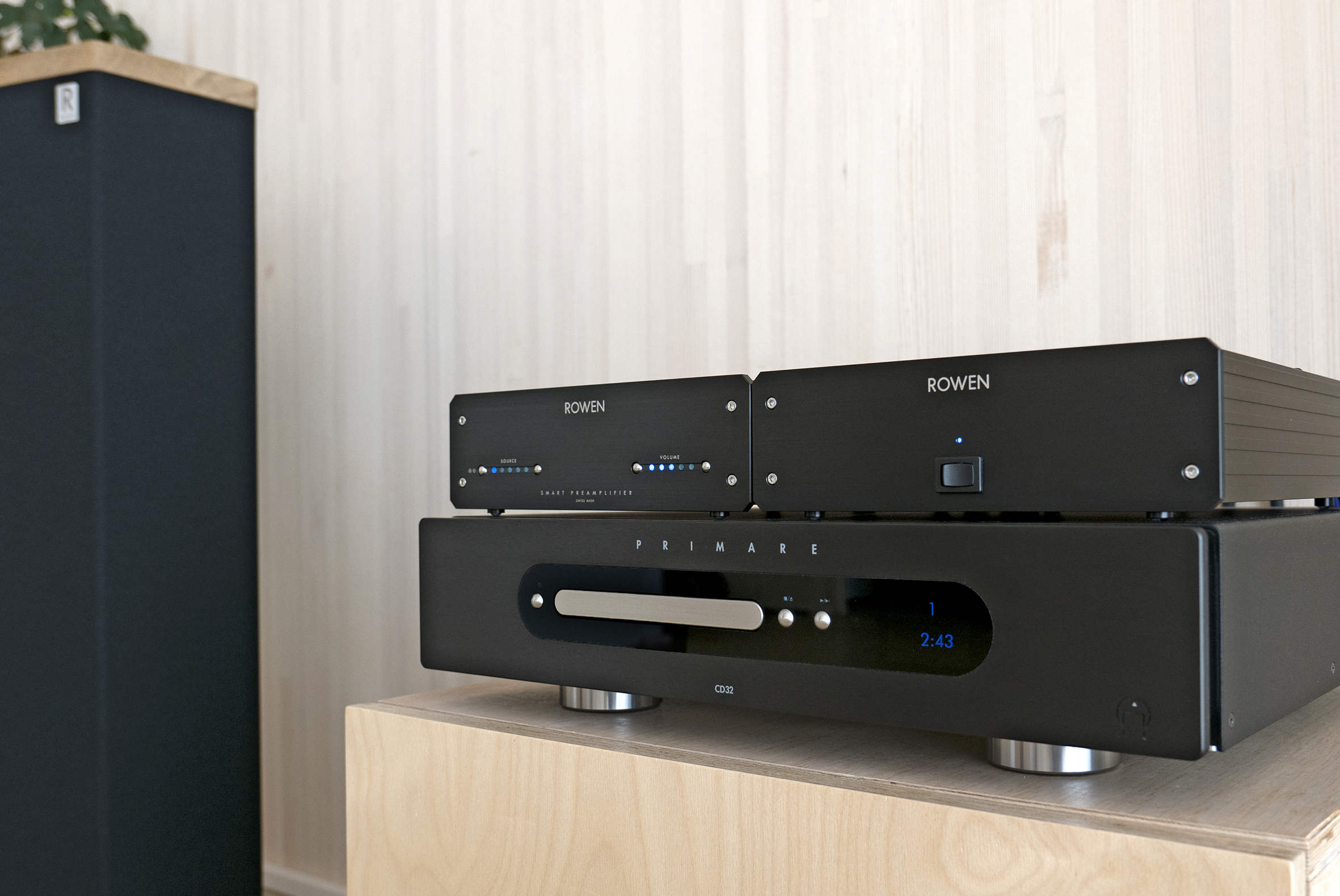 ROWEN SP1, ROWEN PA4 & Primare CD32