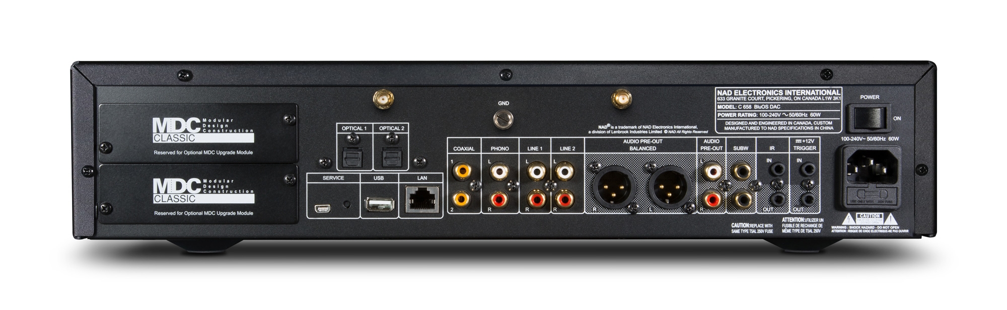 NAD C 658 RSE Streaming Vorverstärker