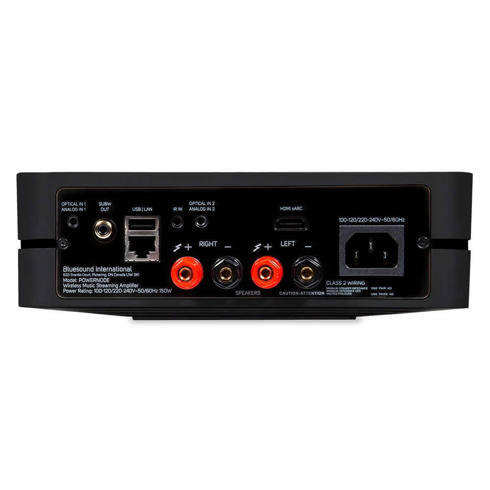 Bluesound POWERNODE (Gen3) Verstärker mit Bluesound-Streaming