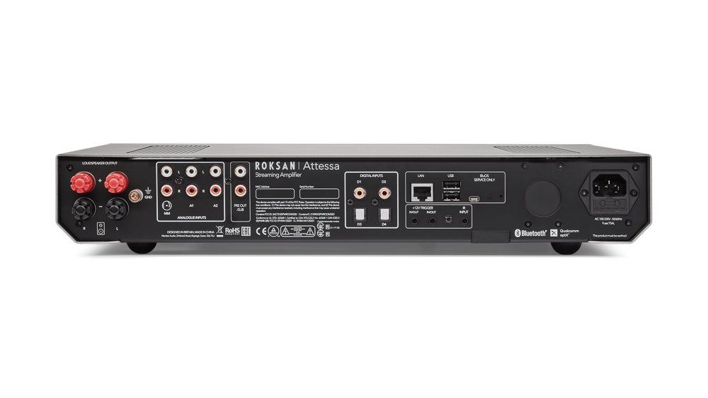 Roksan Attessa BluOS Streaming Verstärker Aussteller