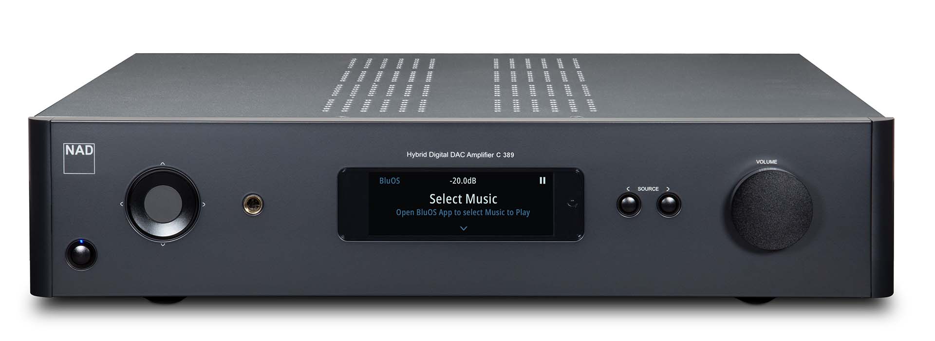NAD C 389 Verstärker mit optionalem BluOS Streaming